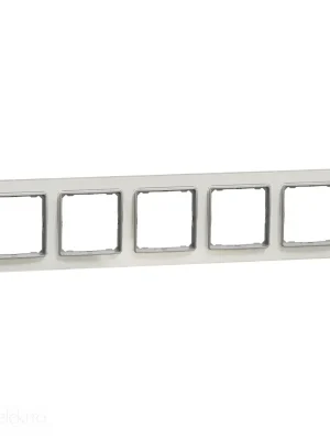 Sedna - Rámeček pětinásobný bílé sklo *SDD360805 Schneider electric Bezpečná Platba