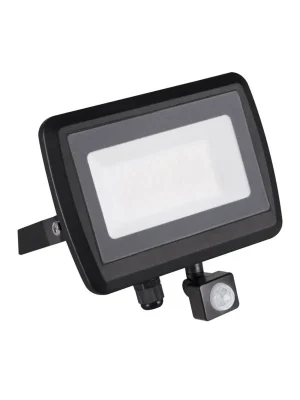 Tovární Cena Svítidlo LED ANTEM 50W-NW-SE B reflektor s čidlem barva černá 33208 Kanlux
