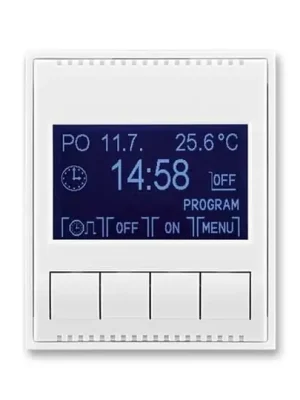 Přímo Od Výrobce Element® 3292E-A20301 03 hodiny spínací programovatelné (ovládací jednotka) barva bílá / bílá ABB
