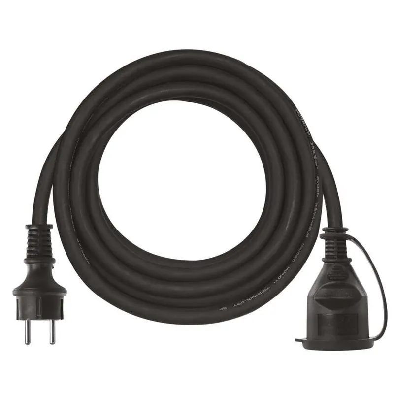 Prodlužovací kabel gumový – spojka, 5m, 3× 1,5mm2 *P01705 Originální