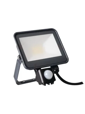 Nízká Cena Svítidlo LED FL-20W-NW-SE reflektor s čidlem barva černá 33886 Kanlux