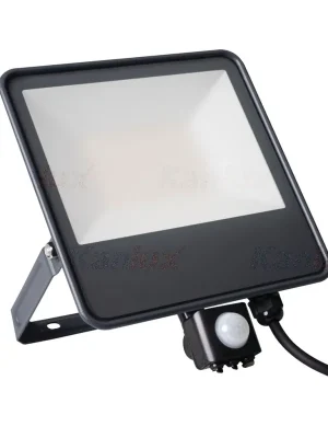 Zlevněný Svítidlo LED FL-50W-NW-SE reflektor s čidlem barva černá 33888 Kanlux
