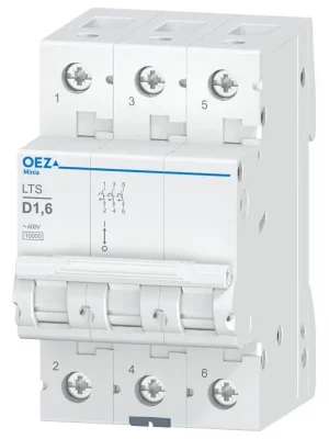 Jistič LTS-1,6D-3 * OEZ 42115 Pouze Dnes