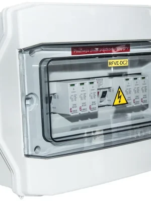 Rozvaděč RFVE-DC2-2-T12, 2 stringy, osazený přístroji pro FVE *001105402 ETI Horká Nabídka
