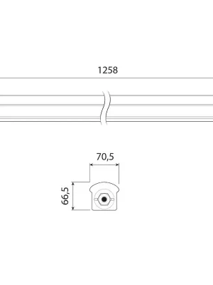 Cenově Výhodný LED prachotěsné svítidlo Indus 1200, 15/30 W, 4500lm, 4000 K, IP66 *ML-414.236.89.0