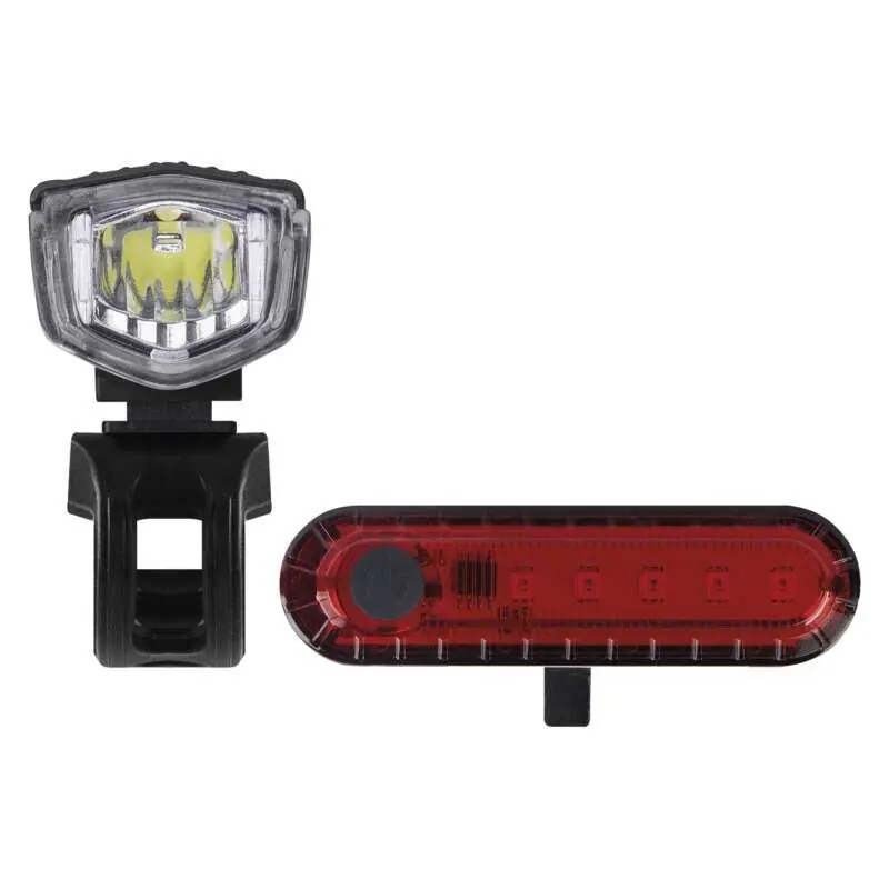 LED přední + zadní nabíjecí svítilna na kolo P3923, 90 lm Nakupujte Hned