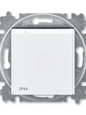 Levit® 5519H-A02997 62 zásuvka jednonásobná s ochr. kolíkem, s clonkami, s víčkem, IP44 ABB Omezená Nabídka