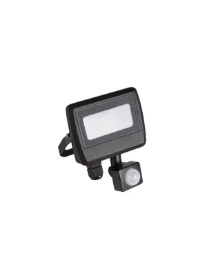 Svítidlo LED ANTEM 10W-NW-SE B reflektor s čidlem barva černá 33205 Kanlux Autentický