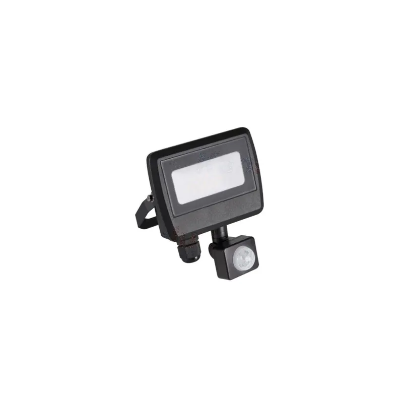Svítidlo LED ANTEM 10W-NW-SE B reflektor s čidlem barva černá 33205 Kanlux Autentický