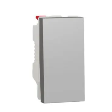 Unica - Spínač jednopólový řazení 1, 1M, Aluminium *NU310130 Koupit Online