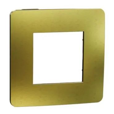 Pouze Dnes Unica Studio Metal - Krycí rámeček jednonásobný, Gold/Černý *NU280262M