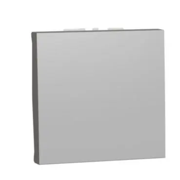 Speciální Cena Unica - Tlačítko střídavé řazení 6/0, 2M, Aluminium *NU323630