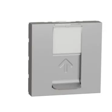 Bezpečná Platba Unica - Zásuvka datová 1xRJ45 Kat.6 FTP, 2M, Aluminium *NU341930