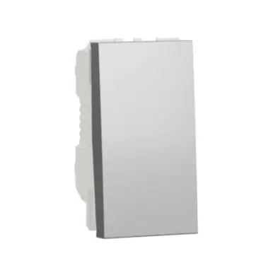 Objednat Nyní Unica - Spínač jednopólový řazení 1, 16A 1M, Aluminium *NU316130