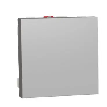Unica - Spínač jednopólový řazení 1, 2M, Aluminium *NU320130 Top Prodej