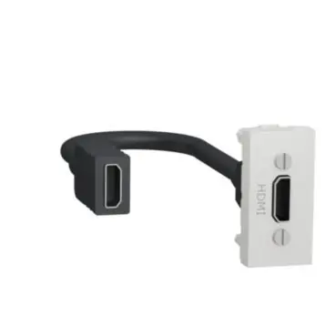 Rychlé Dodání Unica - HDMI konektor (předzapojený), 1M, Bílý *NU343018
