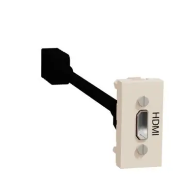 Super Cena Unica - HDMI konektor (předzapojený), 1M, Béž *NU343044