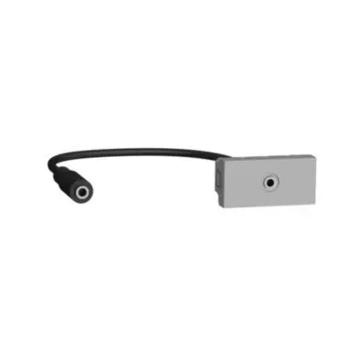 Unica - Mini jack audio 3,5 mm konektor, 1M, Aluminium *NU343330 Bezpečná Platba