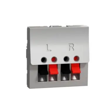 Kup Teď Unica - Svorky reproduktorové 2M, Aluminium *NU348630