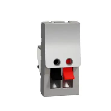 Levný Unica - Svorky reproduktorové 1M, Aluminium *NU348730