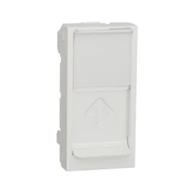 Unica - Centrální deska RJ45 S-ONE 1M, Bílá *NU941018 Levný