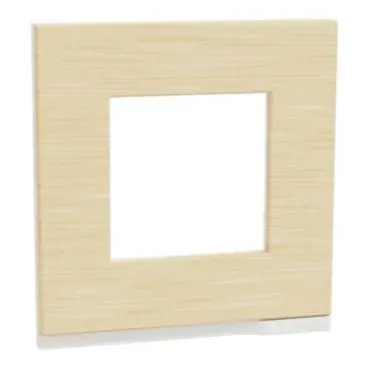 Unica Pure - Krycí rámeček jednonásobný, Nordic Wood *NU600283 Akční Cena