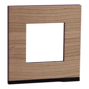 Ověřený Unica Pure - Krycí rámeček jednonásobný, Oak Wood *NU600284