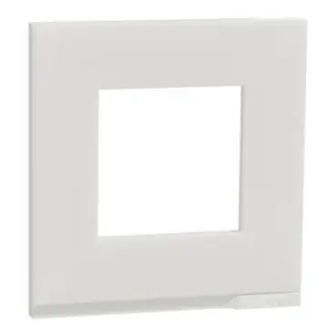 Jen Po Omezenou Doba Unica Pure - Krycí rámeček jednonásobný, Translucide White *NU600289