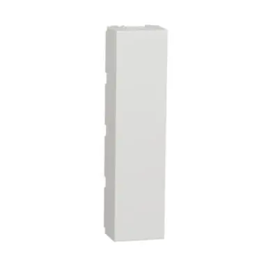 Unica - Záslepka 2x 1/2 modul, Bílá *NU986418 Nová Kolekce