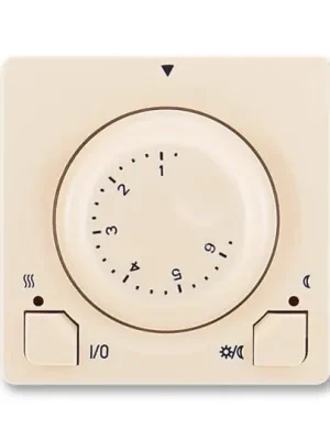 Hit Sezóny Swing® 3292G-A10101 C1 termostat univerzální s otočným nastavením teploty (ovl. jednotka)barva krémová *ABB