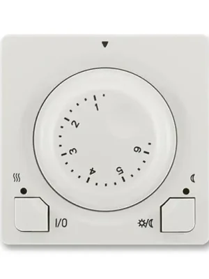 Swing® 3292G-A10101 S1 termostat univerzální s otočným nastavením teploty (ovl. jednotka)barva světle šedá *ABB Dokud Zásoby Vydrží