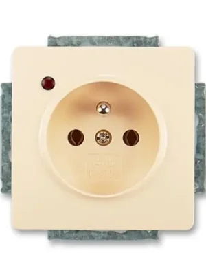 Swing® 5598G-A02349 C1 zásuvka jednonásobná, s ochranou před přepětím barva krémová *ABB Poslední Šance