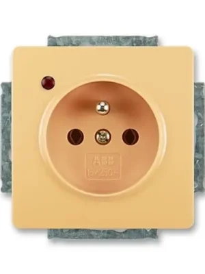 Swing® 5598G-A02349 D1 zásuvka jednonásobná, s ochranou před přepětím barva béžová *ABB Nejprodávanější