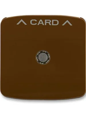Speciální Cena Tango 3559A-A00700 H kryt spínače kartového, s čirým průzorem barva hnědá *ABB