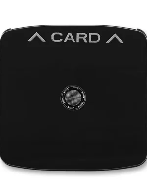 Tango 3559A-A00700 N kryt spínače kartového, s čirým průzorem barva černá *ABB Odeslání Ihned