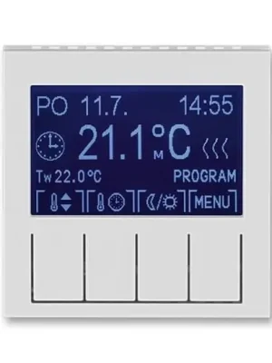 Levit® 3292H-A10301 16 termostat univerzální programovatelný (ovládací jednotka) barva šedá / bílá * ABB Jen Po Omezenou Doba