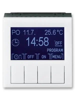 Levit® 3292H-A20301 62 hodiny spínací programovatelné (ovládací jednotka)barva bílá / kouřová černá *ABB Objednat Nyní