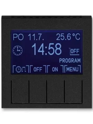 Nejlepší Cena Levit®M 3292H-A20301 63 hodiny spínací programovatelné (ovládací jednotka) barva onyx / kouřová černá ABB