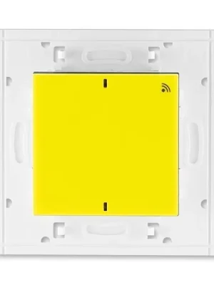 Nejlepší Volba Levit® 3299H-A21908 64 vysílač RF jednonásobný, nástěnný, 868 MHz barva žlutá / kouřová černá * ABB