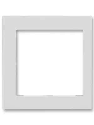 Levit® 3901H-A00255 16 kryt rámečku s otvorem 55x55, krajní barva šedá * ABB Horká Nabídka