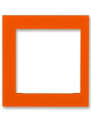 Ověřený Levit® 3901H-A00255 66 kryt rámečku s otvorem 55x55, krajní barva oranžová * ABB