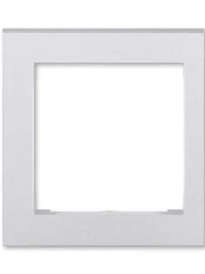 Bezpečná Platba Levit®M 3901H-A00255 70 kryt rámečku s otvorem 55x55, krajní barva titanová ABB
