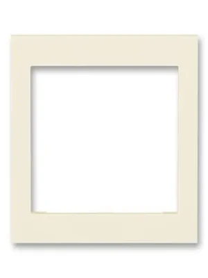 Levit® 3901H-A00355 17 kryt rámečku s otvorem 55x55, střední barva slonová kost * ABB Top Prodej