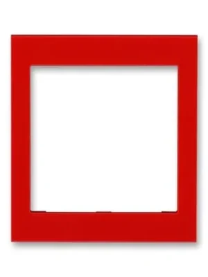 Levit® 3901H-A00355 65 kryt rámečku s otvorem 55x55, střední barva červená * ABB Cenově Výhodný