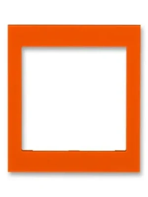 Kup Teď Levit® 3901H-A00355 66 kryt rámečku s otvorem 55x55, střední barva oranžová * ABB