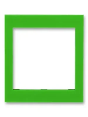 Finální Výprodej Levit® 3901H-A00355 67 kryt rámečku s otvorem 55x55, střední barva zelená * ABB