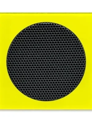 Super Cena Levit® 5016H-A00075 64 kryt pro reproduktor, s kulatou mřížkou (AudioWorld) barva žlutá * ABB