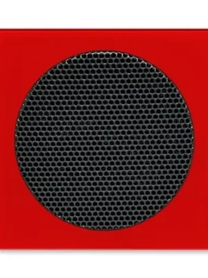 Nejprodávanější Levit® 5016H-A00075 65 kryt pro reproduktor, s kulatou mřížkou (AudioWorld) barva červená * ABB