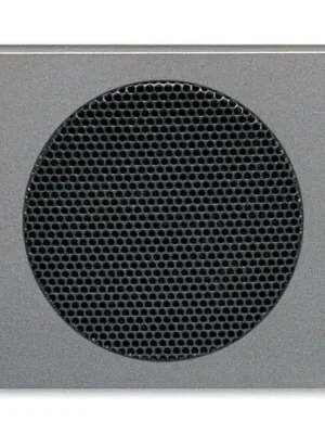 Nejlepší Volba Levit®M 5016H-A00075 69 kryt pro reproduktor, s kulatou mřížkou (AudioWorld) barva ocelová ABB