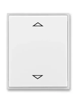 Element® 3299E-A00110 01 kryt spínače žaluziového Busch-Jalousiecontrol II, s krátkocest. ovl. barva bílá / ledová bílá ABB Cenově Výhodný